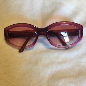 Pink Bulgari Sunglasses